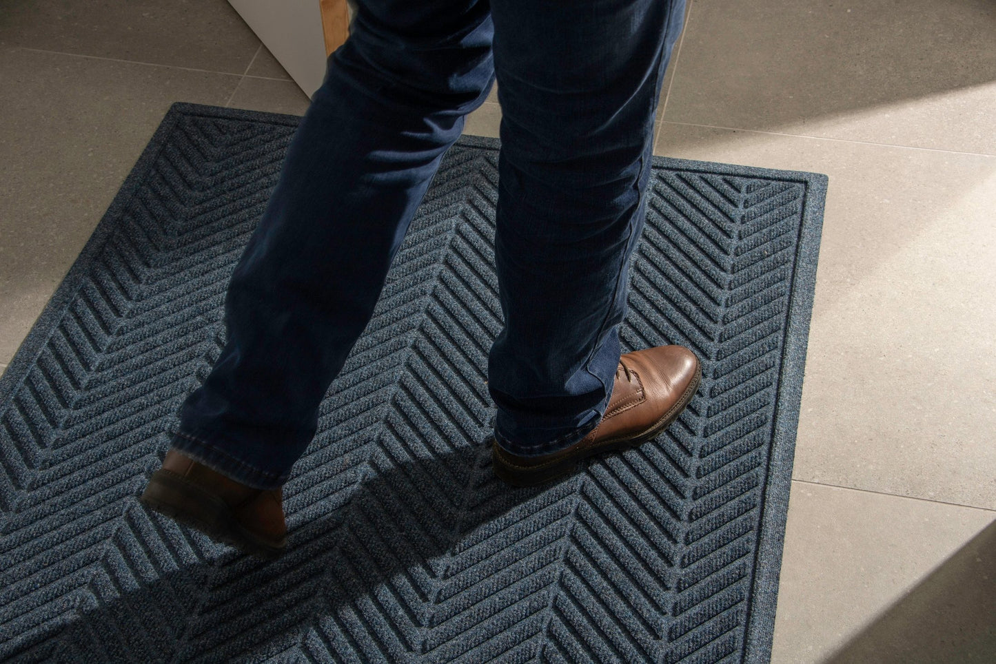 WaterHog Entrance Mat with Carpet Edge