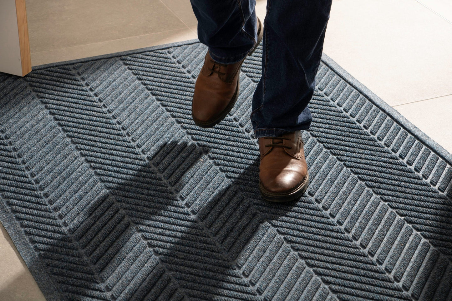 WaterHog Entrance Mat with Carpet Edge